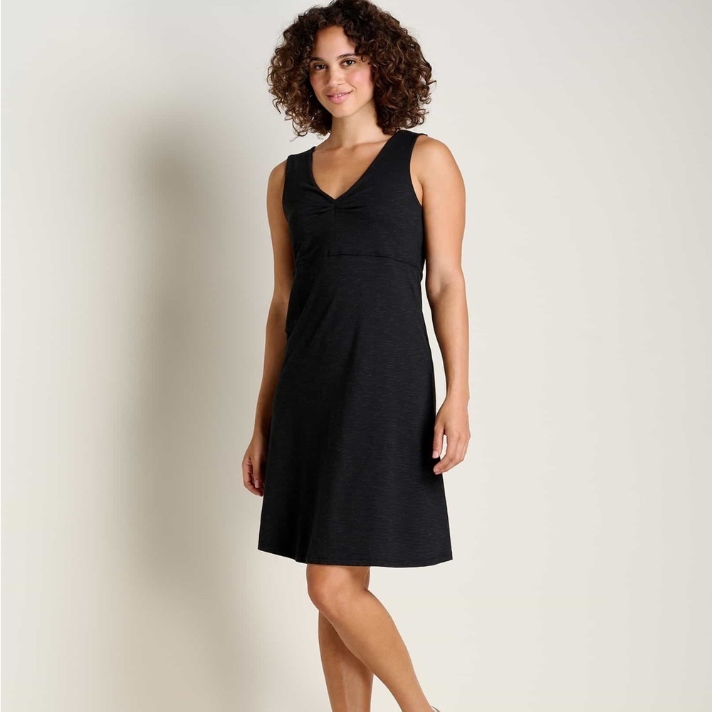 Toad & CO | Rosemarie Sleeveless Dress size XS in Black